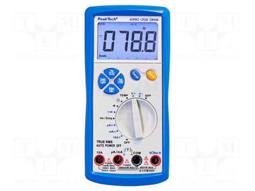 Peaktech 4390 multimètre - peaktech, p-4390