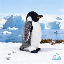 Adorable Peluche Pingouin