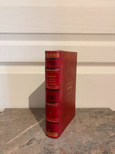 Ancien livre cuir relié - cuir,