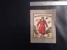 Rare Calendrier de Poche 1890