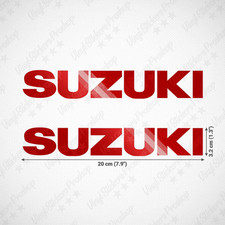 2 stickers SUZUKI 20 cm tuning