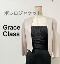 Grace Class Short Length Jacket Bolero 36 Pale Pink Formal Office Ceremony Perfo