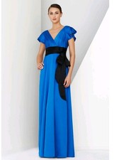 $298 BCBG ULTRAMARINE FLUTTER