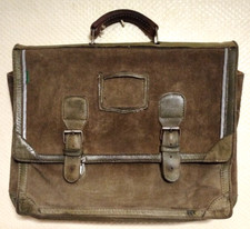 Cartable vintage Tann's en Cuir deux Soufflés TBE