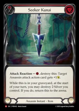 Flesh and blood - -, kunai