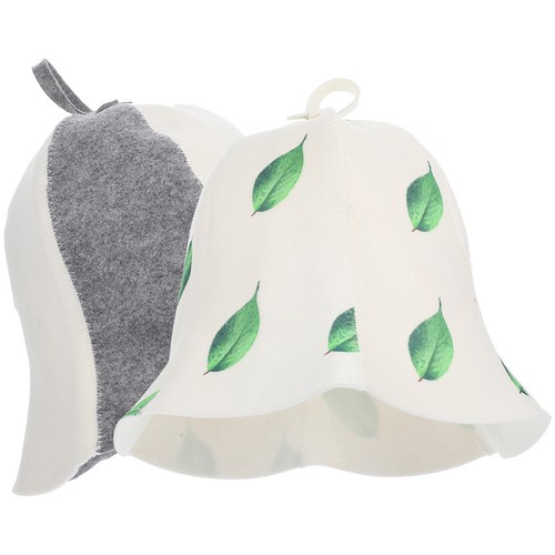 2pcs sauna léger chapeau - 2pcs,
