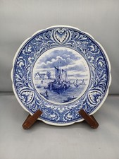 Assiette décorative en