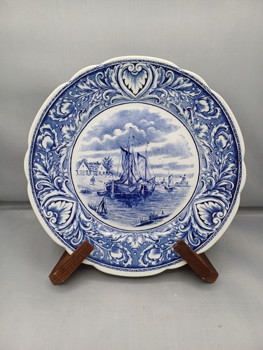 Assiette décorative - , en