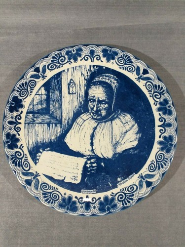 Assiette murale delft delfts - murale,