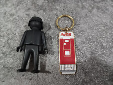 Coca-Cola - Metal Keychain Dispenser Coca-Cola 1989.