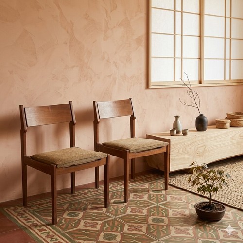 Paire chaises vintage - chaises, des