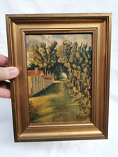 old painting, painting signed JABEL, Amienese painter, sum 80