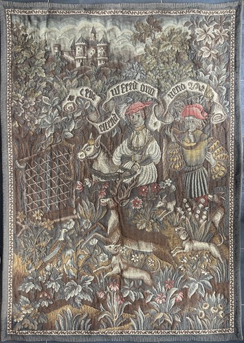 Vintage tapestry large - tapestry, wall
