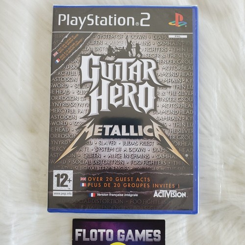 Jeu guitar hero metallica ps2 - metallica,