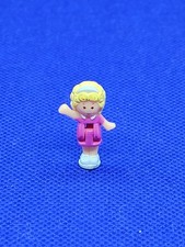 Polly Pocket, Curly Hair Blond, Stampin School, Bluebird Toys, 1992