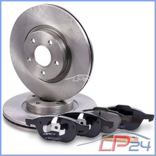 2x DISQUE VENTILÉ Ø300 + 4x PLAQUETTE FREIN AVANT POUR VOLVO V50 04-