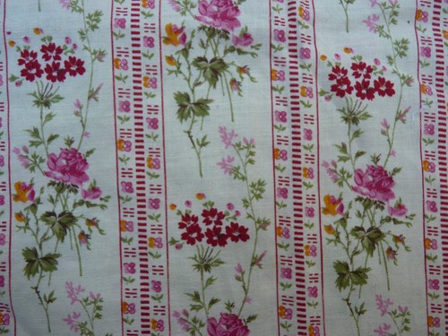 Ancien tissu vintage french - ancien,