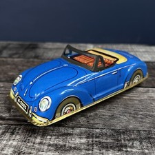 COX JOYAX VW VOLKSWAGEN COCCINELLE JOUET TOLE CAR TIN TOY BEETLE KAFER FRICTION