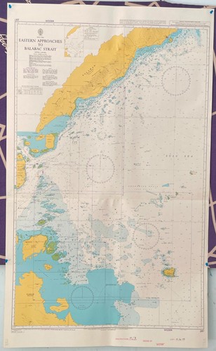 Carte marine original vintage - carte,