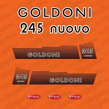 Replacement Decal Set Fits Goldoni 245 Nuovo Tractor – Aftermarket Sticker Kit