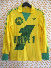 Maillot Fc Nantes 1980 Europe 1 Adidas Ventex Jersey shirt vintage - 10 ans
