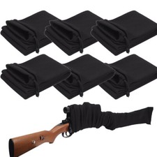 6 × Chaussettes Noir Pistolet Porte - Sac Rangement Pour Fourreau Fusil Chasse