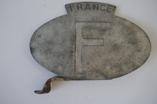 ancienne plaque voiture