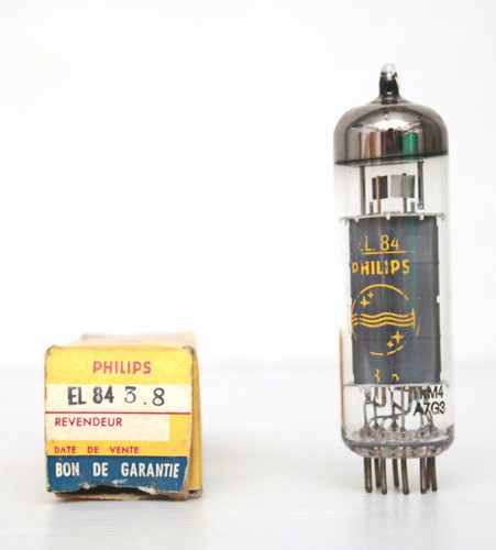 Tube el84 philips origine - el84,,