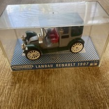 Minialuxe 1907 Autocar 15 Green  1:43 Plastic Toy Car in Case Made in France 46