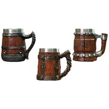 à bière en forme de tonneau