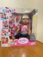 Poupée Baby Born Sister 43 cm - Neuve avec boîte et accessoires