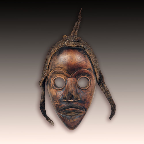 Masque africain bois - bois, sculpté
