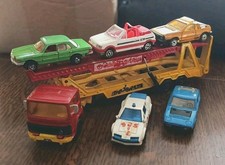 Majorette Saviem PS30 Porte Voitures + Mercedes - 205 Monte-Carlo - A310 Baghera