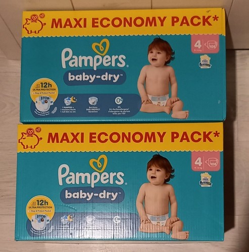 216 couches pampers - 216,