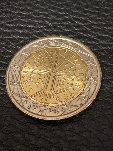 Pièce euro france 2000 - pièce, 2
