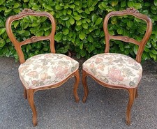Paire de chaises Louis XV en