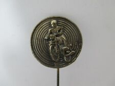 Antique motorcycle biker metal pin vintage pin