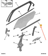 Joint d'étanchéité de vitre