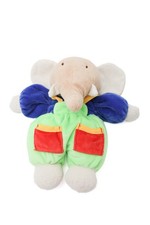 Peluche doudou Elephant vert