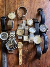 Lip & Fossil & Vintage Antique Watch Lot M 11