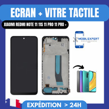 ECRAN + VITRE TACTILE SUR CHASSIS XIAOMI REDMI NOTE 11 11S 11 PRO 11 PRO + 4G/5G