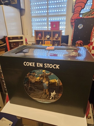 Scène tintin radeau coke - radeau, en