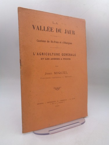 Agriculture générale et - générale,