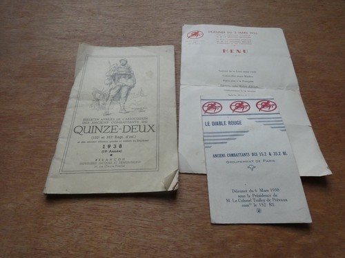 Guerre 1914 1918 - , menu