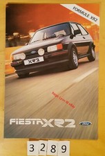 FORD FIESTA XR2 Prospectus Fr