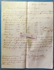 ● MARANS 1841 lettre M