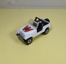 Vintage Hot Wheels Jeep CJ-7 White Rare Base Variation Malaysia Nr Mt