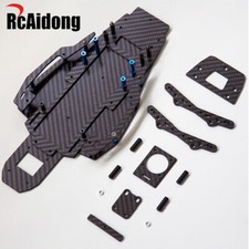 Carbon Fiber Chassis Frame Kit for Tamiya DT-04 Fighter NXGEN 2wd Buggy Upgrades