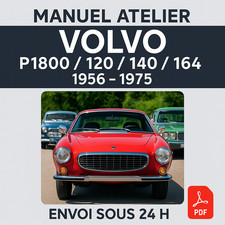 Manuel Atelier Volvo P1800
