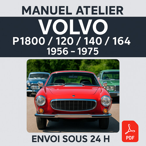 Manuel atelier volvo p1800 - atelier,